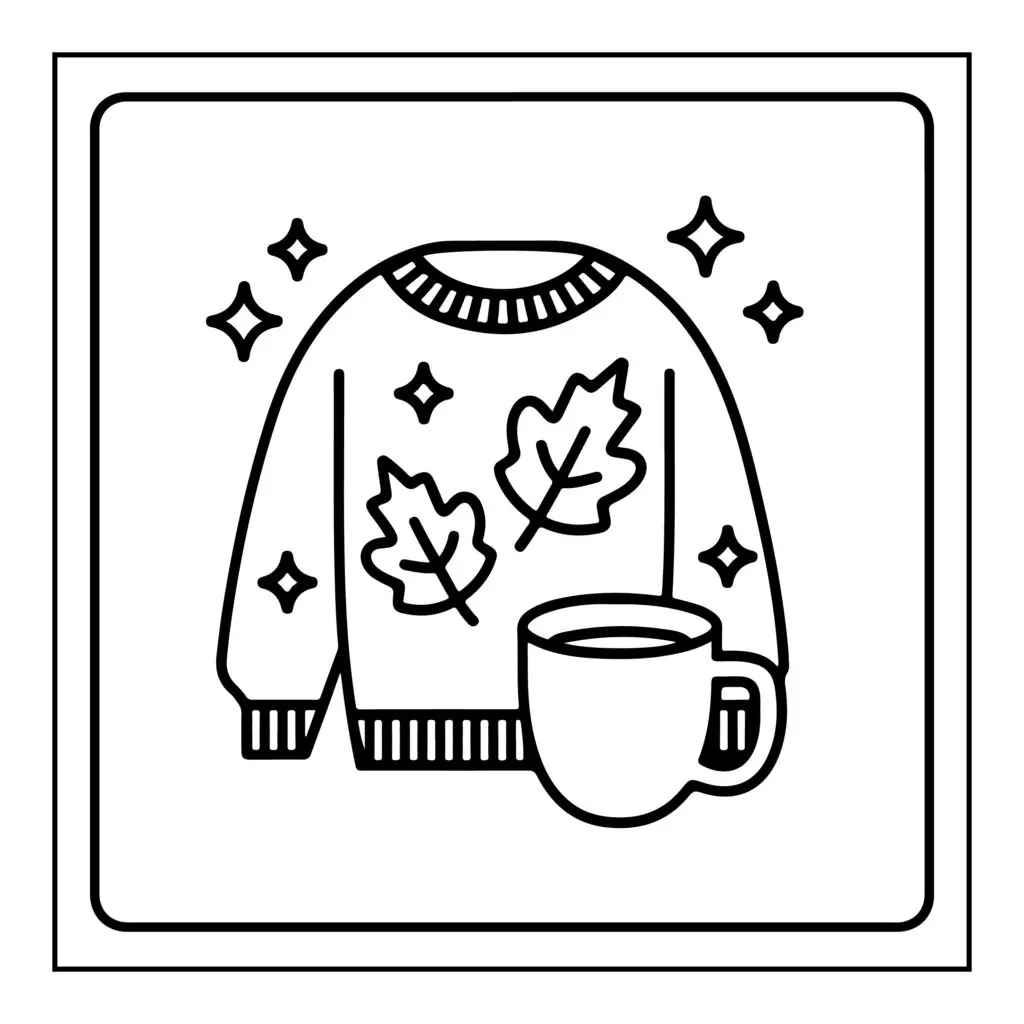 Comfy Days Coloring Pages