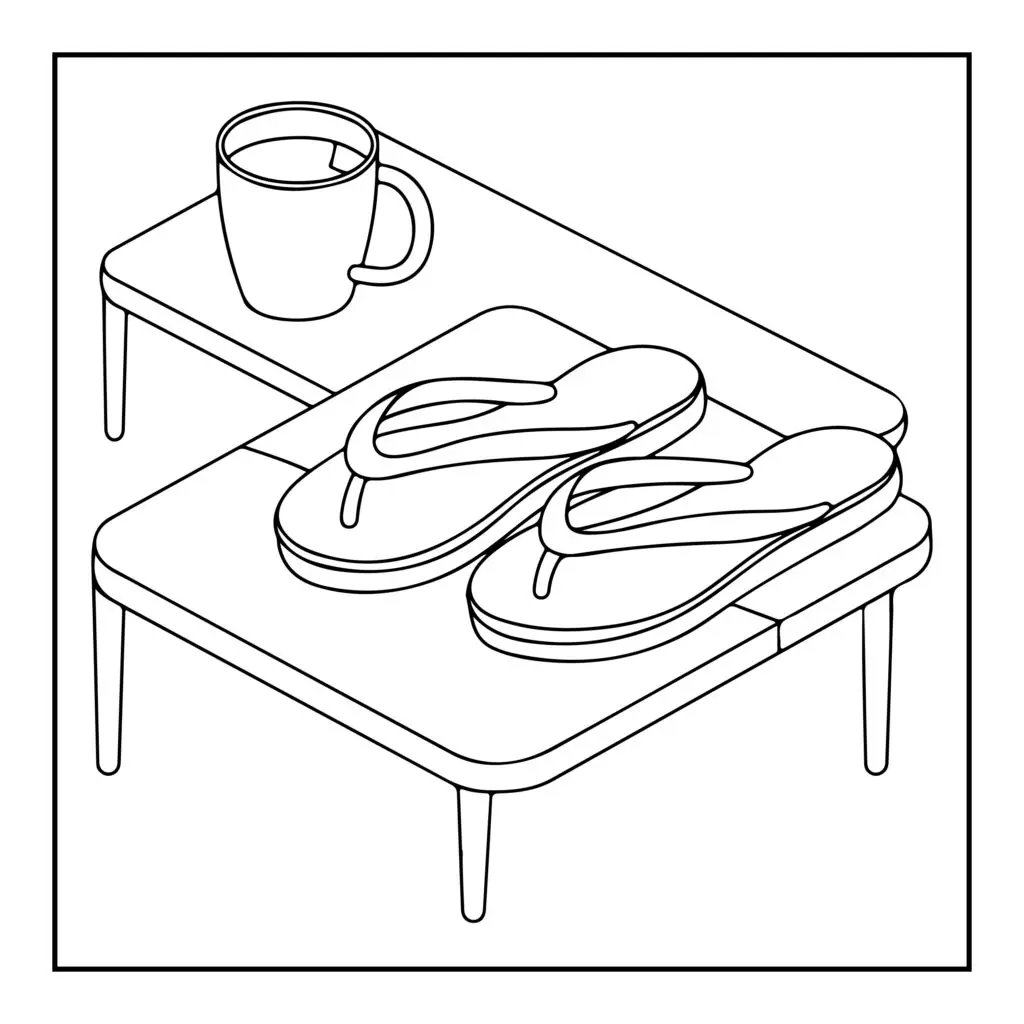 Comfy Days Coloring Pages