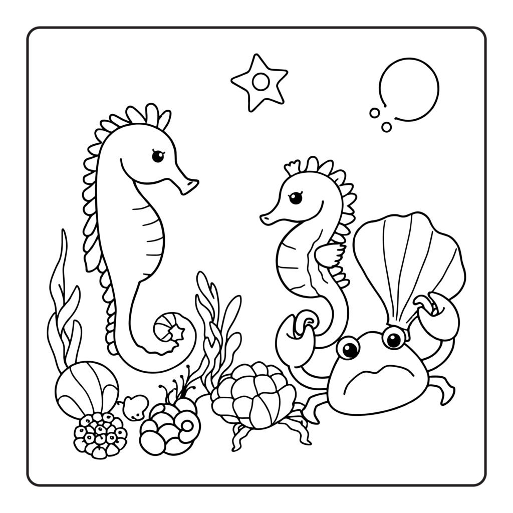 Under The Sea Coloring pages