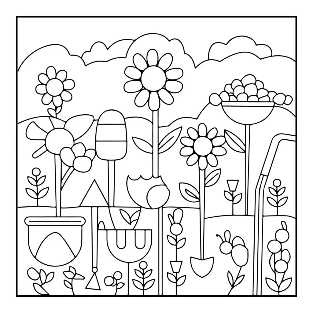 Comfy Days Coloring Pages