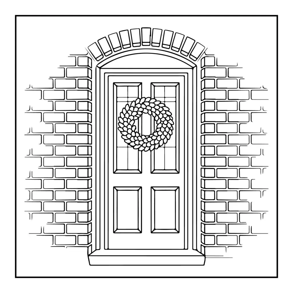 Bold and Easy Cozy Girl Coloring Pages